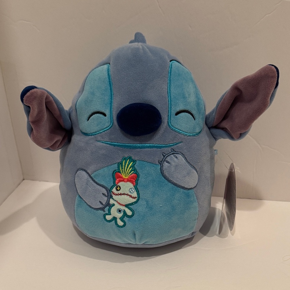 Disney Stitch Blue and Pink Plush Toy